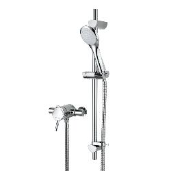 Bristan Acute Thermostatic Mixer Shower Exposed with Adjustable Head AE SHXAR C