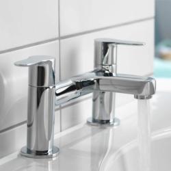 Aqualisa Central Chrome Bath deck filler CT.DBF.CH