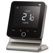 ESi Controls Stratus 6 Series Programmable Thermostat Wifi on Stand Grey (Battery) ESRTP6B-G