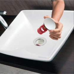 Wirquin Nano 6.7 Quick Clac All-in-One Basin Waste & Trap Chrome 30724233