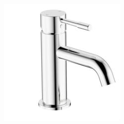 Bristan Mila Basin Mixer Tap with Clicker Waste Chrome MI BAS C