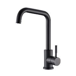 Reginox NERA Single Lever Kitchen Mixer Tap - Black