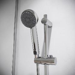 Aqualisa Quartz Blue Smart Divert Concealed Shower with Adjustable and Wall Fix Heads - HP