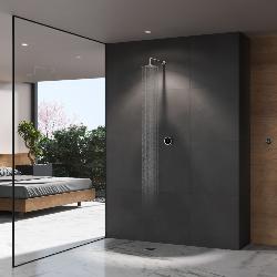 Aqualisa Quartz Touch Smart Concealed Shower with Fix Wall Head - GP QZST.A2.BR.23