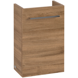 Villeroy & Boch Avento Oak Kansas 360mm Wall Hung 1 Door Washbasin and Vanity Unit SAVE31RH01