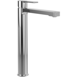 Villeroy & Boch Architectura Tall Single Lever Basin Mixer with Pop-up Waste Chrome TVW10300500061