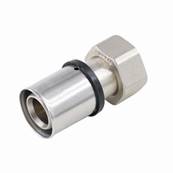 RadiantHeat PRO 20mm x 1/2"F Swivel Couple Press Fitting ZL-KY105-2012F