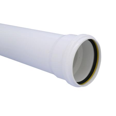 Davant Single Socket Pipe 110mm X 3m White SPW0001