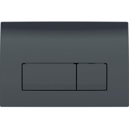 Geberit Delta50 Dual Flush Plate Matt Black 115.119.14.1