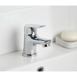 Bristan Aster Basin Mixer with Clicker Waste Chrome AST BAS C