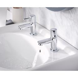 Bristan Blitz Basin Taps Chrome BTZ 1/2 C
