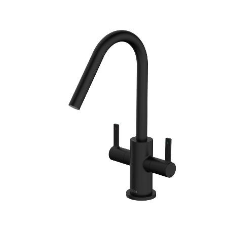 Bristan Cashew Easyfit Monobloc Sink Mixer Black CSH EFSNK BLK