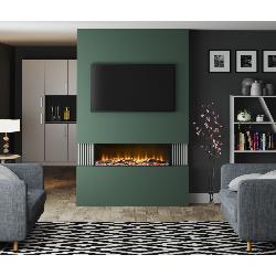 Be Modern Invision 1000 Wall Inset Electric Fire 63592