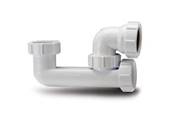 Polypipe Low Level Bath Trap 38mm Seal 40mm. Trap Only With Access To Overflow WT67