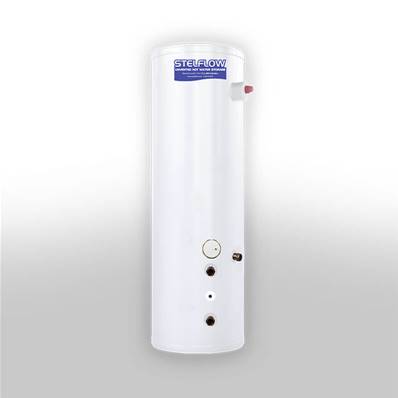 RM Cylinders Stelflow Short Indirect Unvented 300L Cylinder TRSMVI-0300NFC