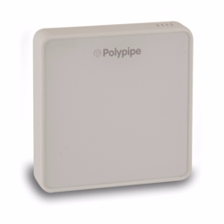 Polypipe Thermostats Single Zone Temperature Sensor White Battery Operated UFHSENSEWP