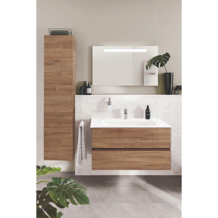 Villeroy & Boch Arto 2 Drawer Underbasin Vanity unit 120cm - Kansas Oak VBB52200RH