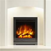 Bemodern Beam 16" Black Nickel Inset Electric Fire 049735