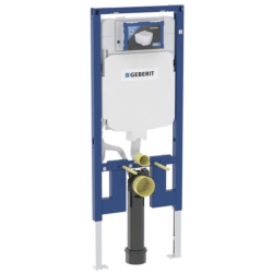 Geberit Duofix 114 cm Frame with Sigma concealed cistern 8 cm for Wall-hung WC 111.799.00.3