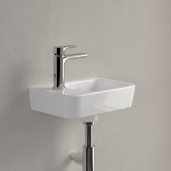 Villeroy & Boch O.Novo Wall Hung Basin with Overflow 360 x 250mm (Left Hand) 43423601