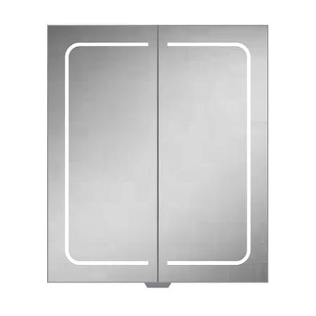 HIB Vapor 60 LED Illuminated Aluminium Mirror Cabinet 51500