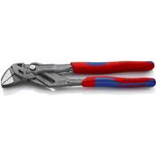 Knipex Pliers Wrench Multi-component Handles Grey Atramentized 250mm 86 02 250