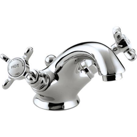 Bristan 1901 Basin Mixer with Pop-Up Waste Chrome N BAS C CD