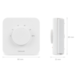 Salus Wireless Dial Thermostat HTR-RF(20)