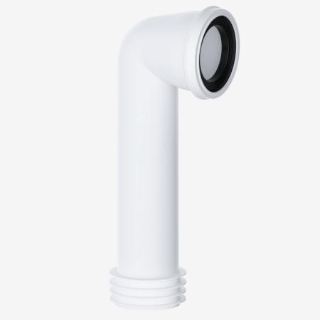 Viva 90° Bend Long Tail WC Pan Connector PP0005/B