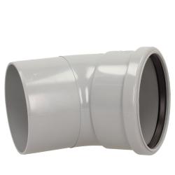 Davant 135Ø SS Bend 110mm Light Grey Pushfit SPLG0008