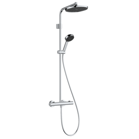 hansgrohe Activera S Showerpipe 240 1jet EcoSmart with Ecostat Fine Varia Chrome 28078000