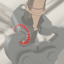 Novopress Angled Jaw Set complete with M15, M22, SZB101 Adaptor and Kit Box 50869-50