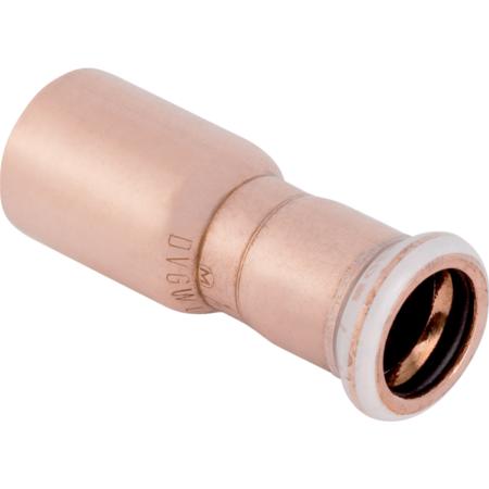 Geberit Mapress Copper Reducer with Plain End: d=22mm, d1=15mm - 62305