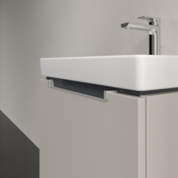 Villeroy & Boch Subway 2.0 Wall Hung Vanity Unit with 1 Drawer 537 x 420mm Soft Grey A68610VK