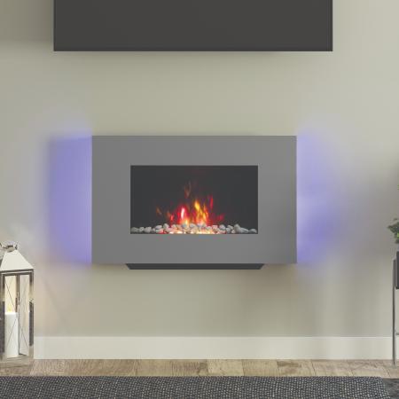 Be Modern Azonto Electric Wall Fire 65064