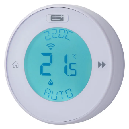 ESI Cirrus Wired Programmable Room Thermostat White ESRTP8-W