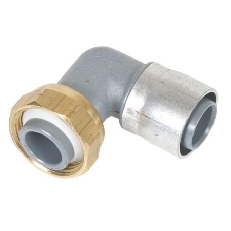 Buteline Elbow Tap Connector 1/2" BSP x 16mm BEF16