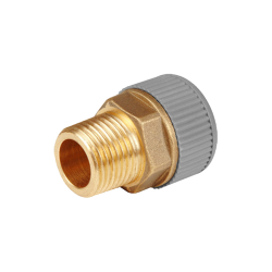 Davant Brass Male Adaptor (Straight) 22X3/4” KPMAS22B