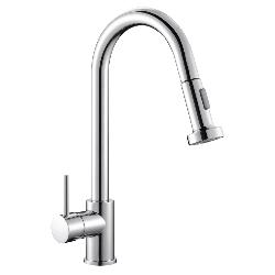 Reginox MARTA Pull Out Kitchen Tap - Single Lever Chrome