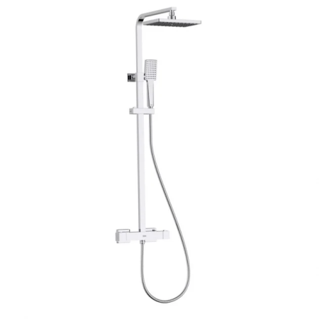Bristan NAPOLI Thermostatic Bar Shower with Rigid Riser NAP SHXDIVSMFF C