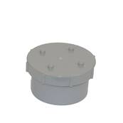 Davant Screwed AcceSS Cap 110mm L/Grey S/Weld SSLG0017