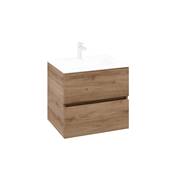 Villeroy & Boch Arto 2 Drawer Vanity Unit (Furniture Only) 60cm - Kansas Oak VBB53600RH