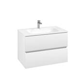 Villeroy & Boch Arto 80cm Basin and Vanity Set - White VBFN-080X-VS