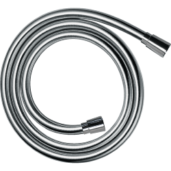 Hansgrohe Isiflex shower hose 1.25m, anti-kink and tangle free, chrome effect