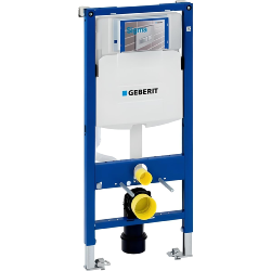 Geberit Duofix 112cm Frame with Sigma Concealed Cistern 12cm for Wall-Hung WC 111.384.00.5