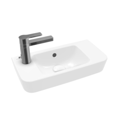 Villeroy & Boch O.Novo Wall Hung Basin with Overflow 500 x 250mm (Left Hand) 4342L501