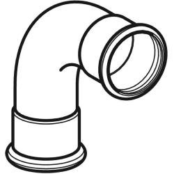 Geberit Mapress Copper Bend: 90°, d=28mm - 60105