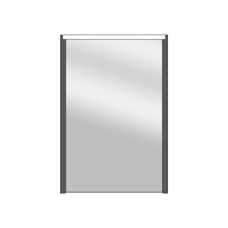 HIB Dusk 50 LED Aluminium Mirror Cabinet 54000