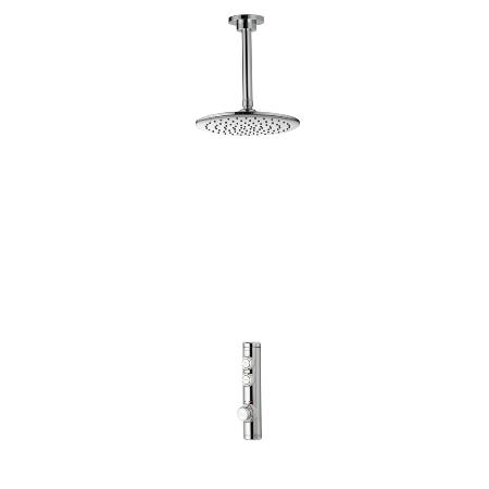 Aqualisa iSystem Smart Concealed Shower with Ceiling Fix Head - HP/Combi ISD.A1.BFC.23