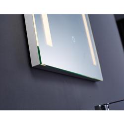 Plumb2u Bidasoa 700 x 500mm Illuminated LED Mirror - Clear Glass PA7050